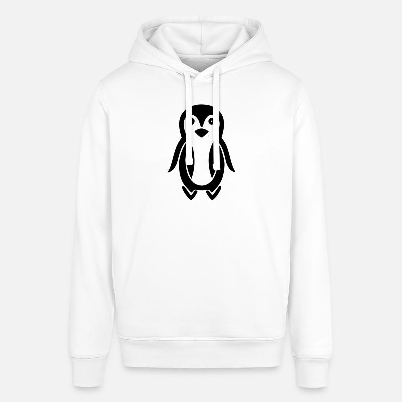 Pingouin - Sweat à capuche SOUNDER Stanley/Stella Unisexe - blanc