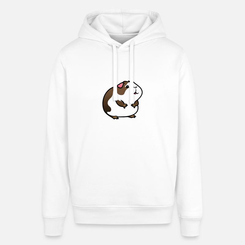 Juste un cochon d’Inde mignon - Sweat à capuche SOUNDER Stanley/Stella Unisexe - blanc