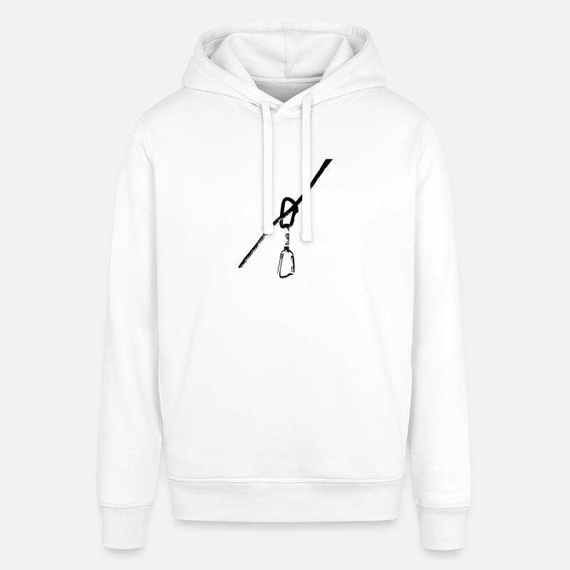 Corde + boucles express - Sweat à capuche SOUNDER Stanley/Stella Unisexe - blanc