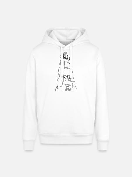 Darmstadt Mathildenhöhe - Stanley/Stella Unisex Hoodie SOUNDER - Weiß