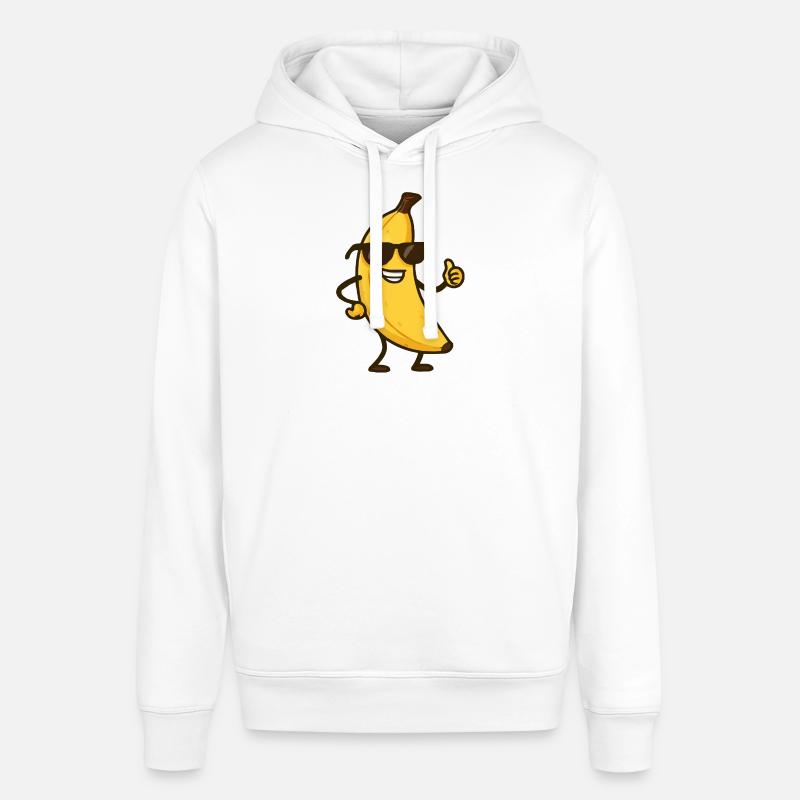 Banane Comic - Stanley/Stella Unisex Hoodie SOUNDER - Weiß