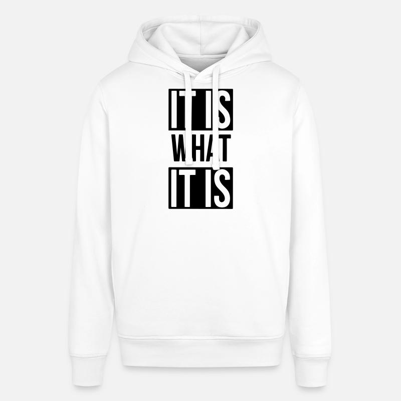 c'est comme ça - Sweat à capuche SOUNDER Stanley/Stella Unisexe - blanc