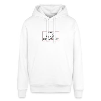 Relaxandpain - Stanley/Stella Unisex Hoodie SOUNDER - Weiß - Vorne - Alina (178cm) & Michal (187cm)