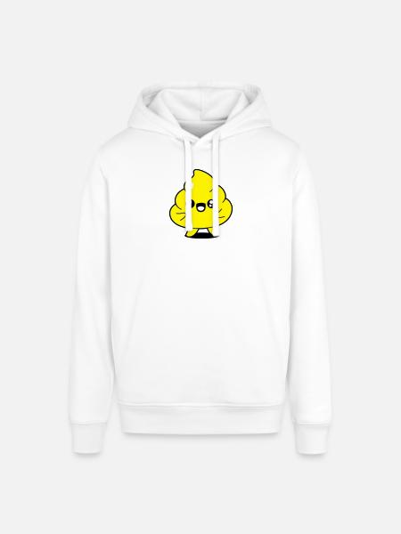 Poop funny - Stanley/Stella SOUNDER Unisex Hoodie - white