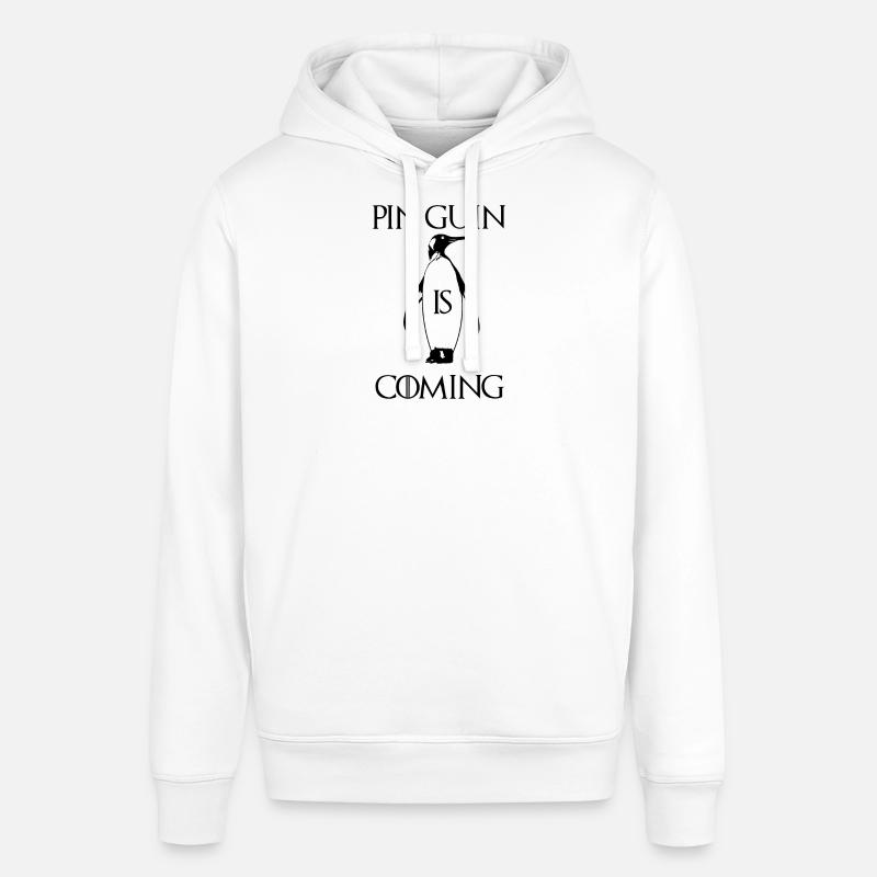 Pinguin is coming - GOT winter - Sweat à capuche SOUNDER Stanley/Stella Unisexe - blanc