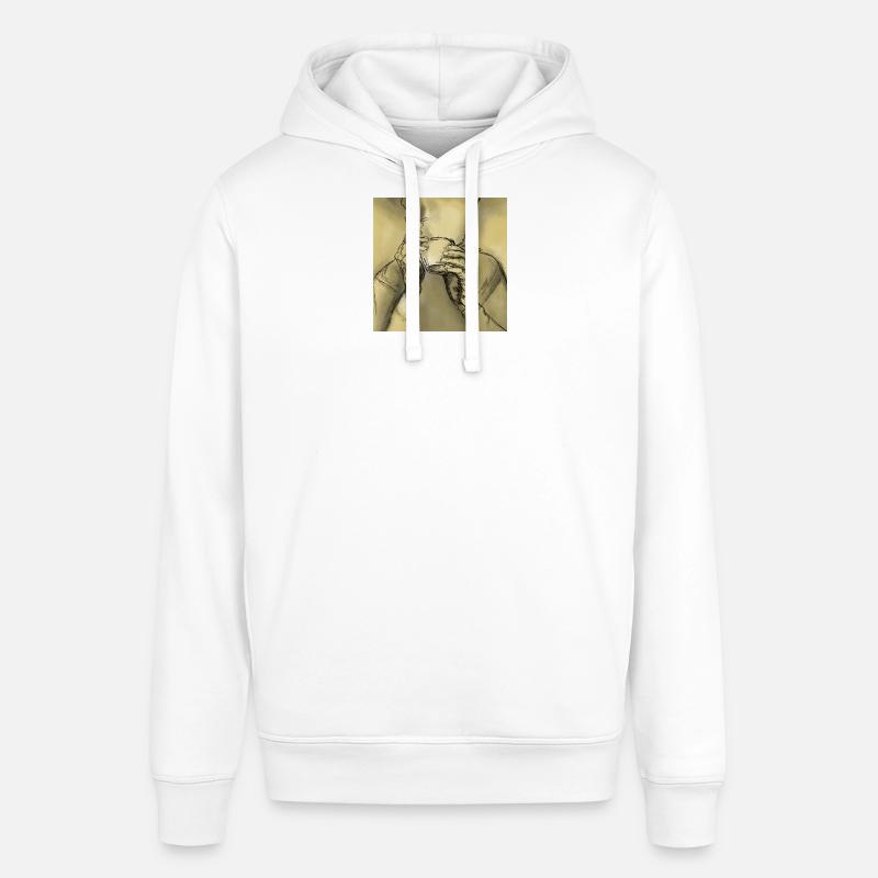 100E6D2E-BF9A-46FB-BC7B-516AE2E0BC30 - Sweat à capuche SOUNDER Stanley/Stella Unisexe - blanc