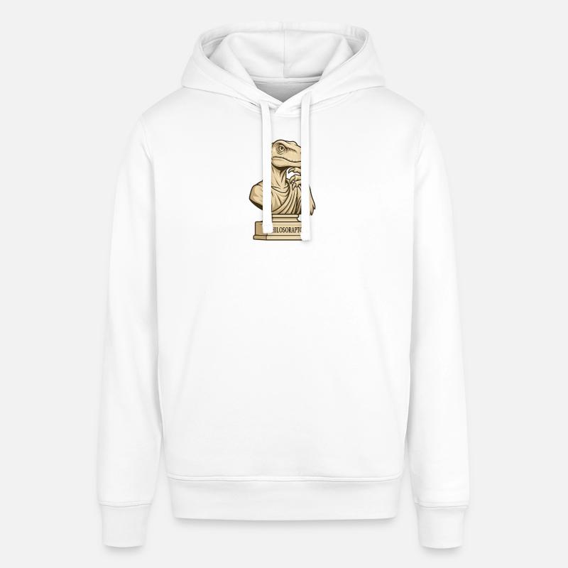 Philosoraptor - Sweat à capuche SOUNDER Stanley/Stella Unisexe - blanc