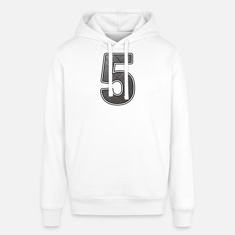 Conception de Rusty 5 - Sweat à capuche SOUNDER Stanley/Stella Unisexe - blanc