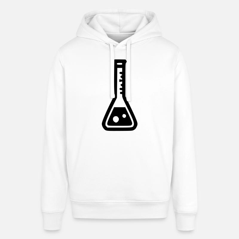 Erlenmeyer - Sweat à capuche SOUNDER Stanley/Stella Unisexe - blanc