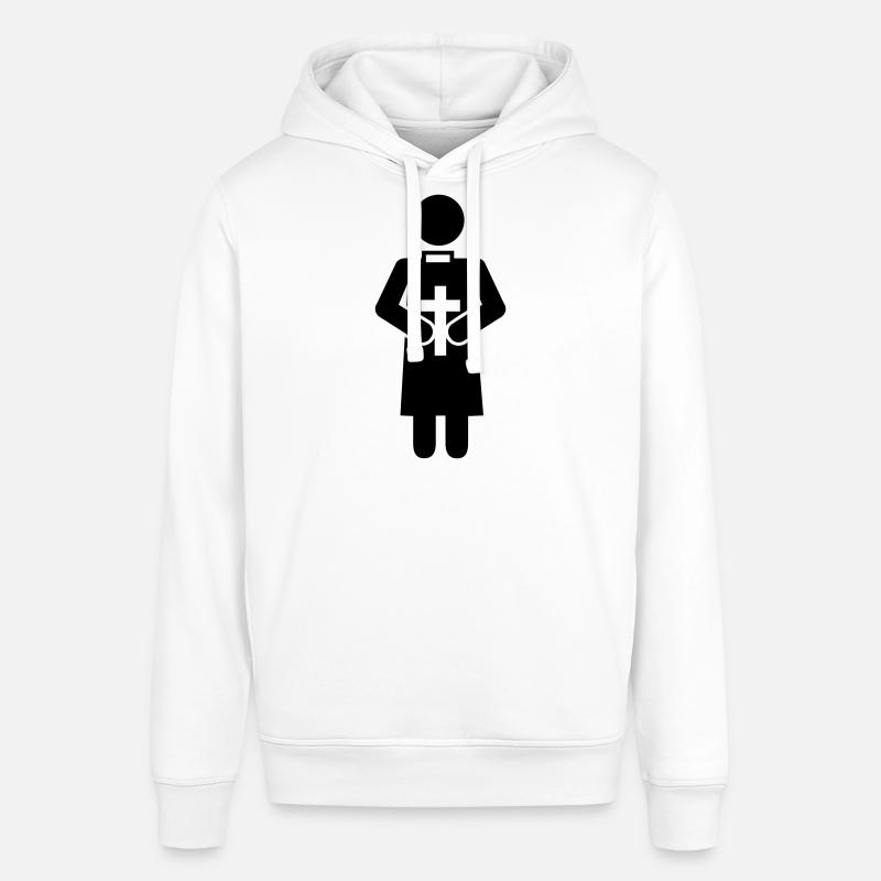 Pasteur - Sweat à capuche SOUNDER Stanley/Stella Unisexe - blanc