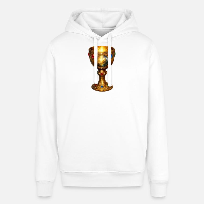 Saint Graal - Sweat à capuche SOUNDER Stanley/Stella Unisexe - blanc