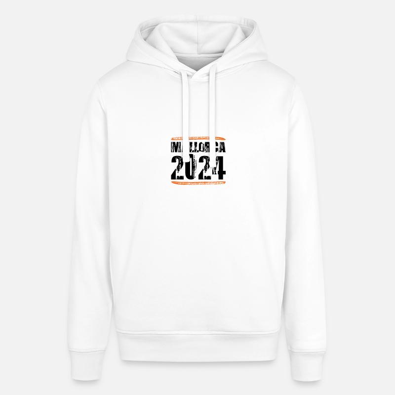 Devis Majorque 2024 - Sweat à capuche SOUNDER Stanley/Stella Unisexe - blanc