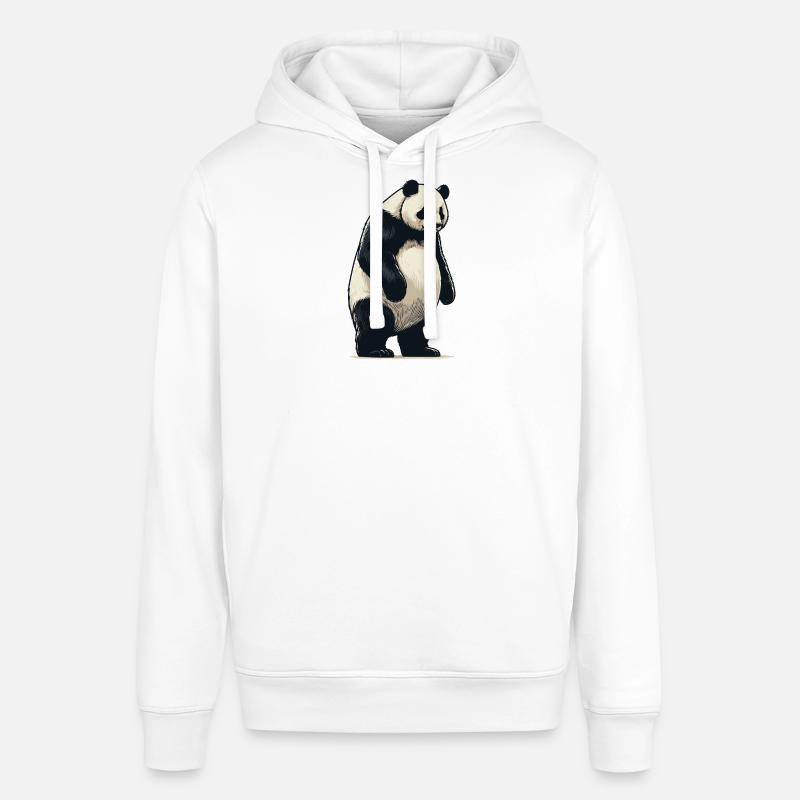 Panda - Sweat à capuche SOUNDER Stanley/Stella Unisexe - blanc