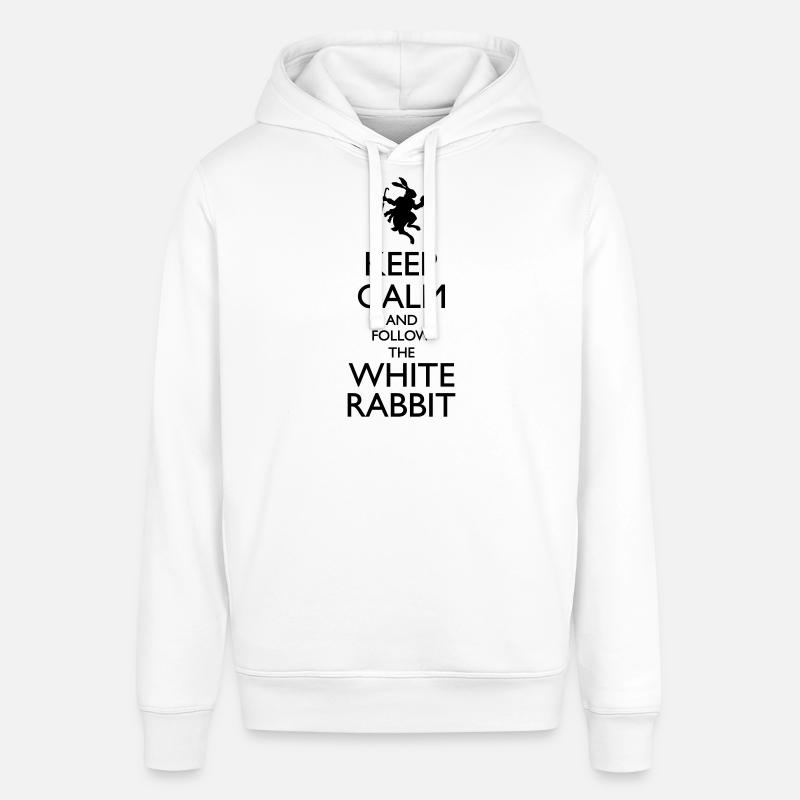 The White Rabbit - Sweat à capuche SOUNDER Stanley/Stella Unisexe - blanc