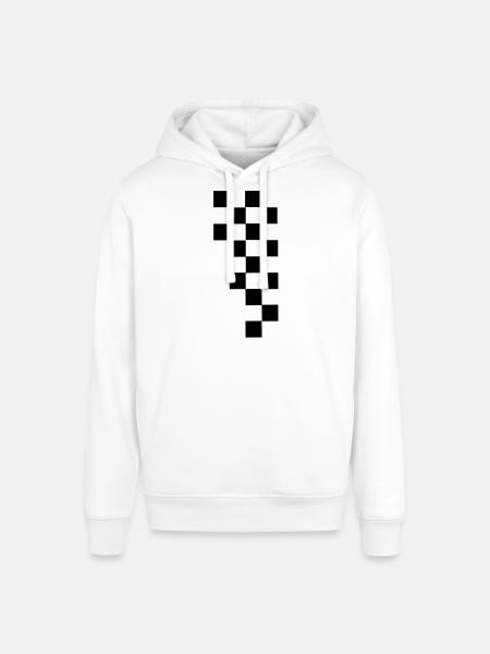 RACING FLAG - Stanley/Stella Unisex Hoodie SOUNDER - Weiß