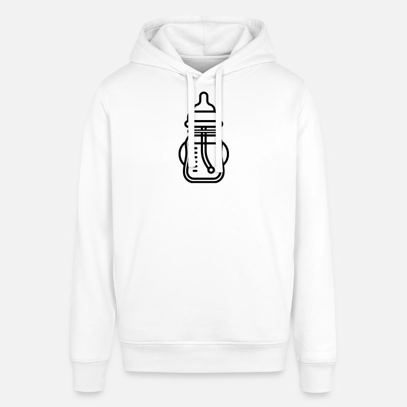 Biberon - Sweat à capuche SOUNDER Stanley/Stella Unisexe - blanc