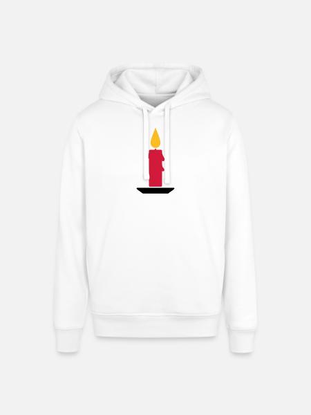 Bougie - Sweat à capuche SOUNDER Stanley/Stella Unisexe - blanc