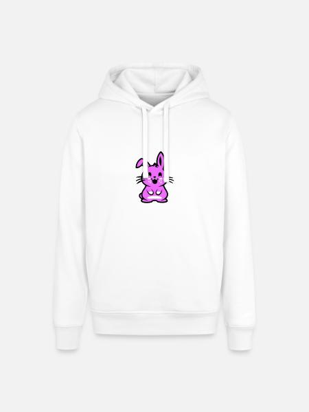 Easter Symbol Bunny - Stanley/Stella SOUNDER Unisex Hoodie - white