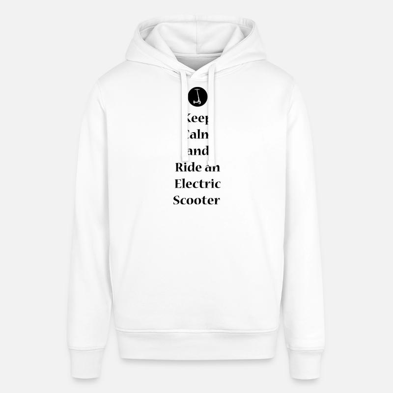 E-Scooter E-Roller Scooter - Sweat à capuche SOUNDER Stanley/Stella Unisexe - blanc