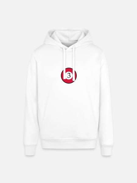 billard - Sweat à capuche SOUNDER Stanley/Stella Unisexe - blanc
