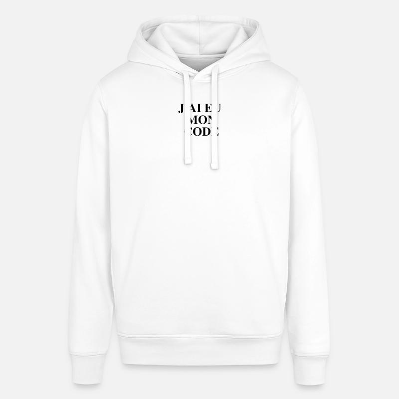 J'ai eu mon code - Sweat à capuche SOUNDER Stanley/Stella Unisexe - blanc