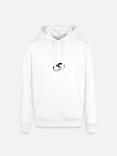 Wedding Rings Symbol Silhouette Wedding - Stanley/Stella SOUNDER Unisex Hoodie - white