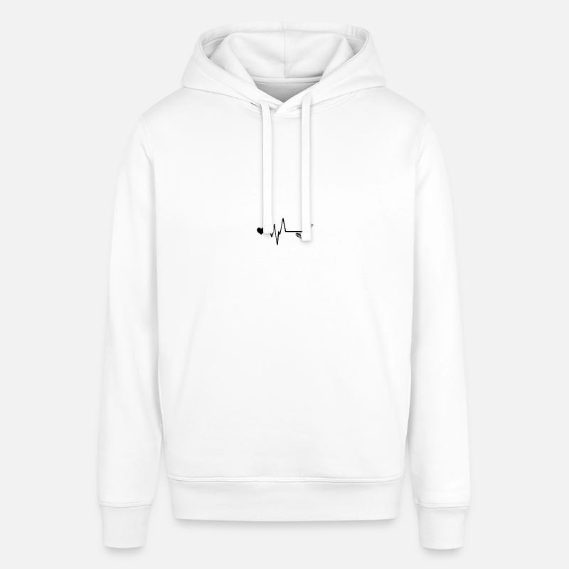 Marteau Outil Pulse Love - Sweat à capuche SOUNDER Stanley/Stella Unisexe - blanc