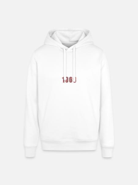 1966 Year Number - Stanley/Stella SOUNDER Unisex Hoodie - white