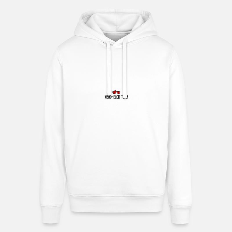 Bachelor Équipe Cœur - Sweat à capuche SOUNDER Stanley/Stella Unisexe - blanc