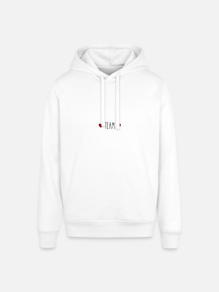 Team Herz - Stanley/Stella Unisex Hoodie SOUNDER - Weiß