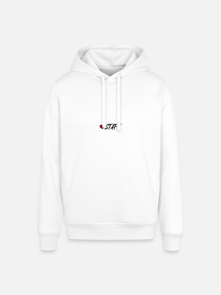 Staff Heart - Stanley/Stella SOUNDER Unisex Hoodie - white