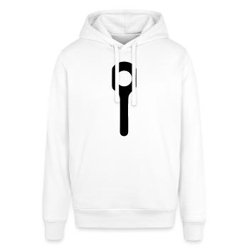 Werkzeug - Stanley/Stella Unisex Hoodie SOUNDER - Weiß - Vorne - Alina (178cm) & Michal (187cm)