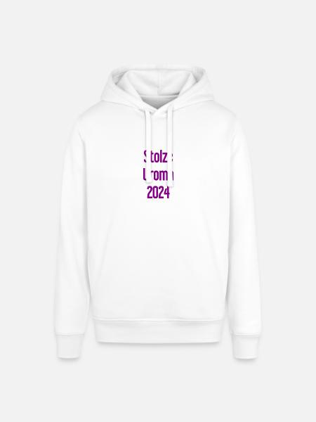 Stolze Uroma 2024 - Stanley/Stella Unisex Hoodie SOUNDER - Weiß