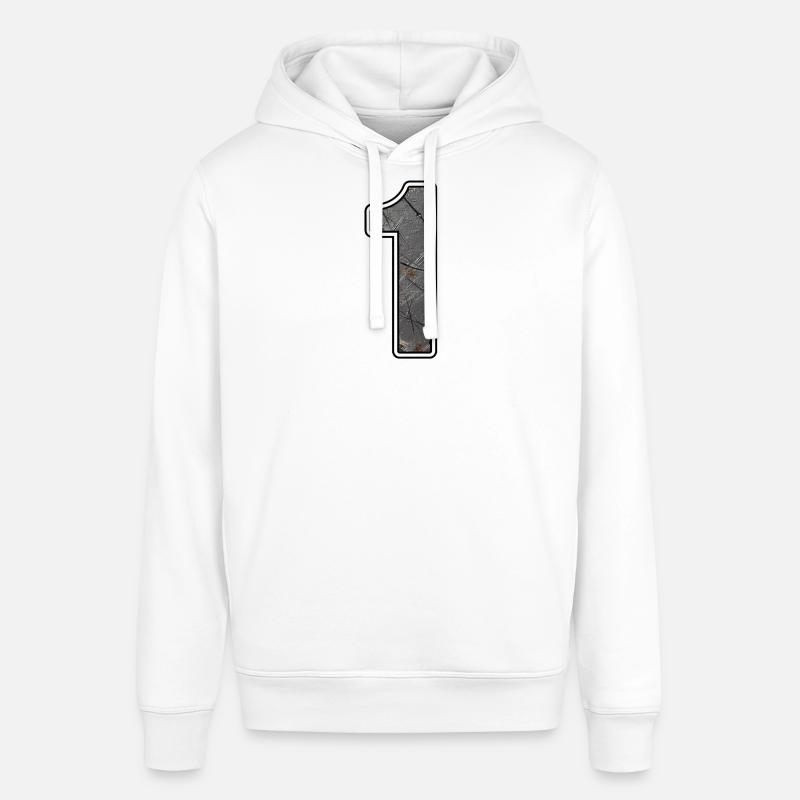 Une conception de texture de béton - Sweat à capuche SOUNDER Stanley/Stella Unisexe - blanc