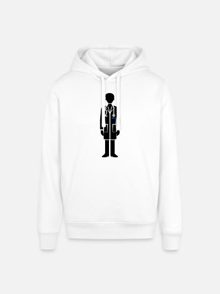 Doktor Symbol - Stanley/Stella Unisex Hoodie SOUNDER - Weiß