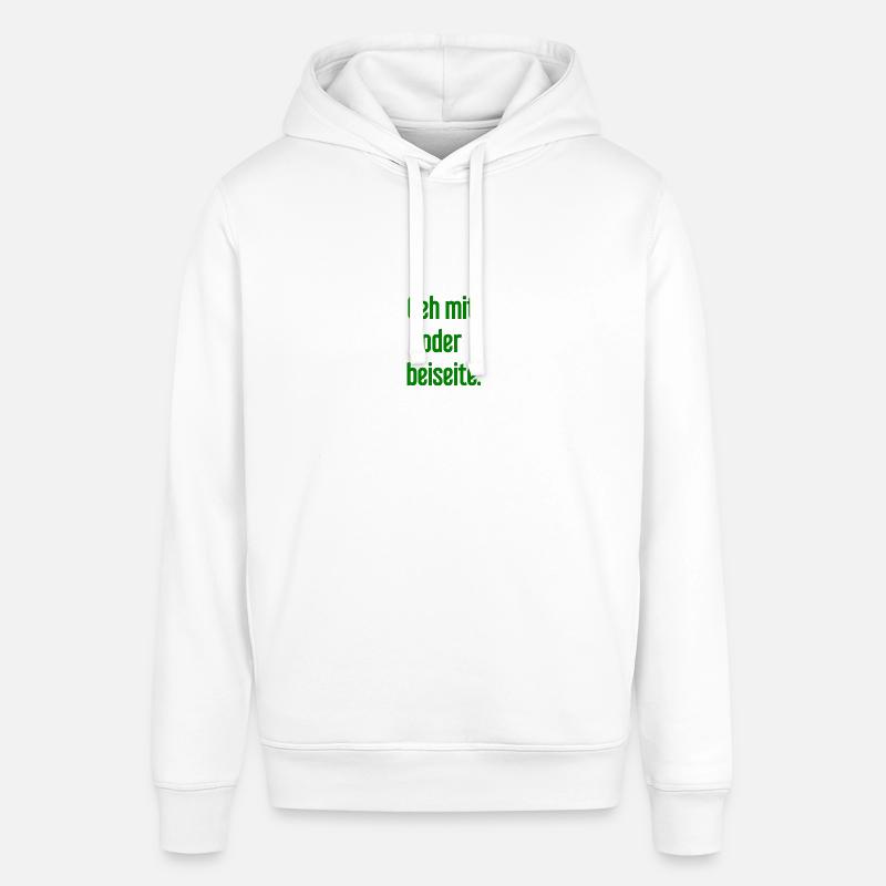 Geh mit oder beiseite - Stanley/Stella Unisex Hoodie SOUNDER - Weiß