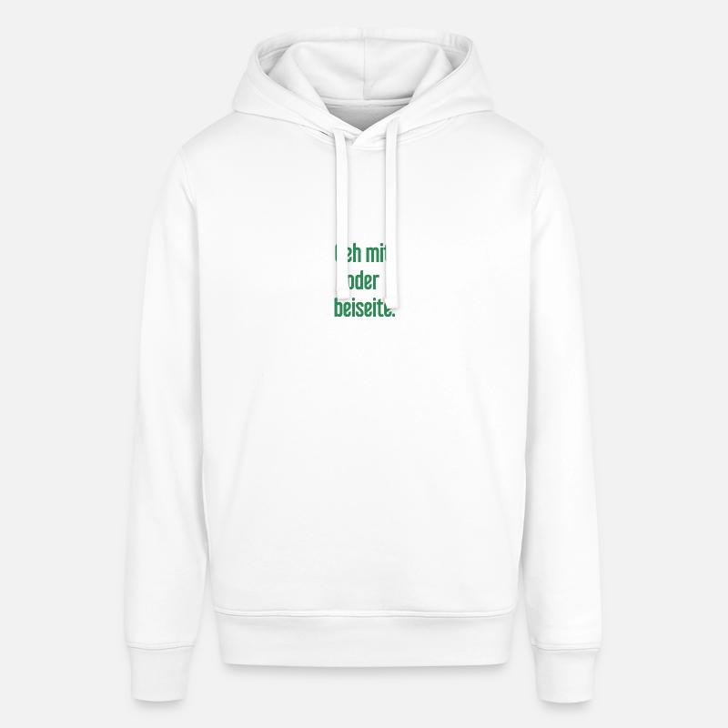 Geh mit oder beiseite - Stanley/Stella Unisex Hoodie SOUNDER - Weiß