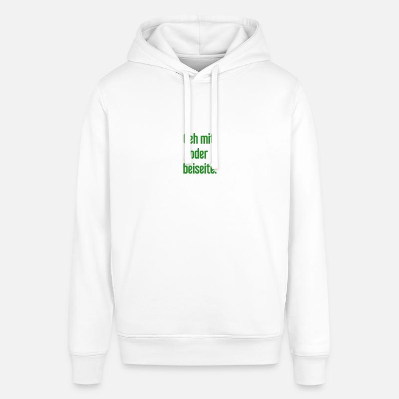 Geh mit oder beiseite - Stanley/Stella Unisex Hoodie SOUNDER - Weiß