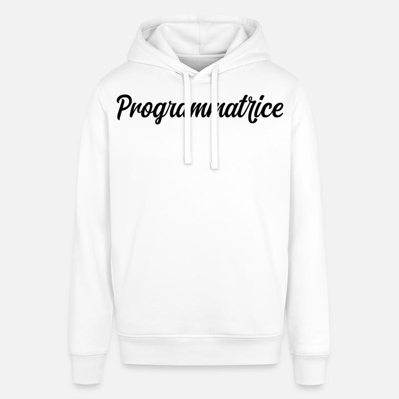 Programmatrice Informatique Code Développeuse Web - Sweat à capuche SOUNDER Stanley/Stella Unisexe - blanc