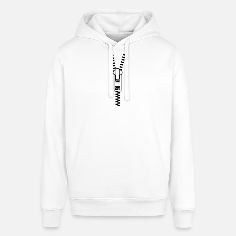 Zipper - fermeture éclair - © roil - Sweat à capuche SOUNDER Stanley/Stella Unisexe - blanc