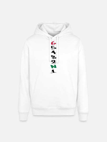 6 Gänge Gears Graffiti - Stanley/Stella Unisex Hoodie SOUNDER - Weiß