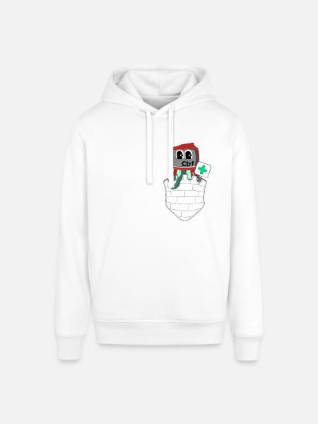 YOU HAVE CONTROL - Stanley/Stella SOUNDER Unisex Hoodie - white