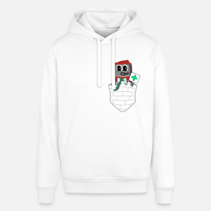 VOUS AVEZ LE CONTRÔLE - Sweat à capuche SOUNDER Stanley/Stella Unisexe - blanc