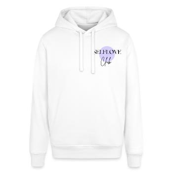 Selflove Club - Stanley/Stella Unisex Hoodie SOUNDER - Weiß - Vorne - Alina (178cm) & Michal (187cm)
