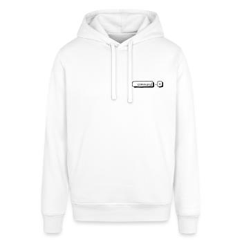commande + Z - Sweat à capuche SOUNDER Stanley/Stella Unisexe - blanc - Devant - Alina (178cm) & Michal (187cm)