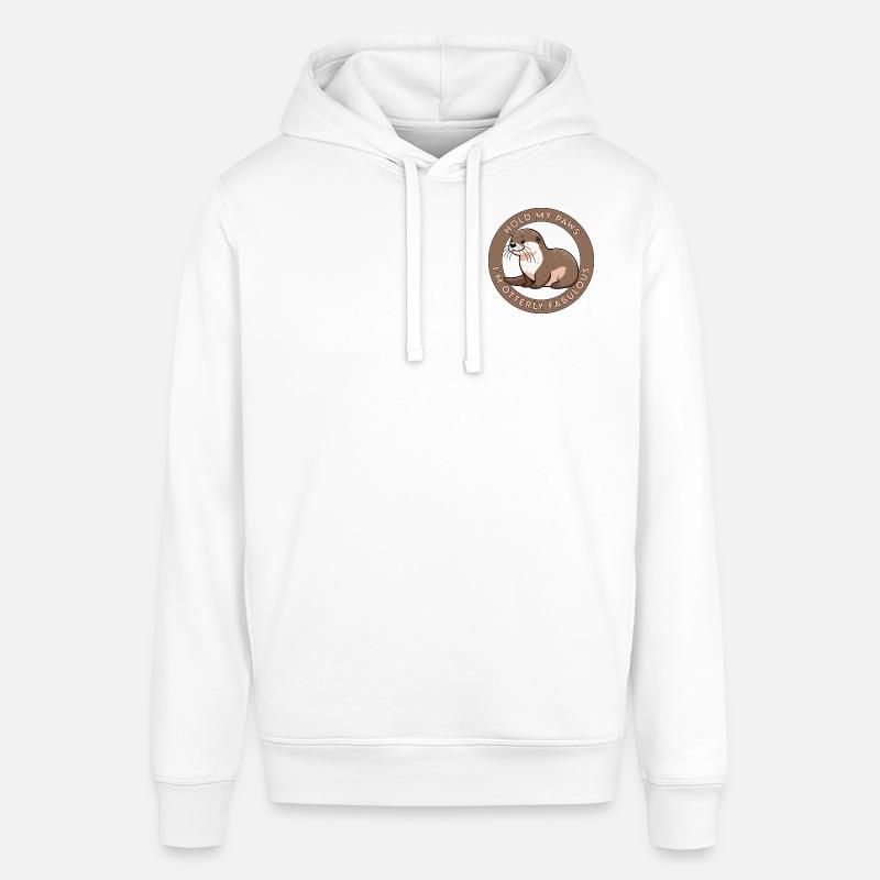 Loutre fabuleuse - Sweat à capuche SOUNDER Stanley/Stella Unisexe - blanc