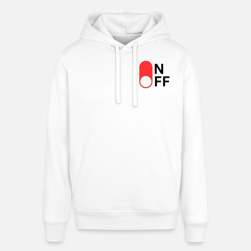 ON / OFF Modus - Stanley/Stella Unisex Hoodie SOUNDER - Weiß