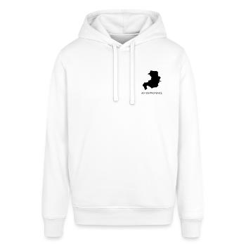 Aix en Provence - Stanley/Stella Unisex Hoodie SOUNDER - Weiß - Vorne - Alina (178cm) & Michal (187cm)