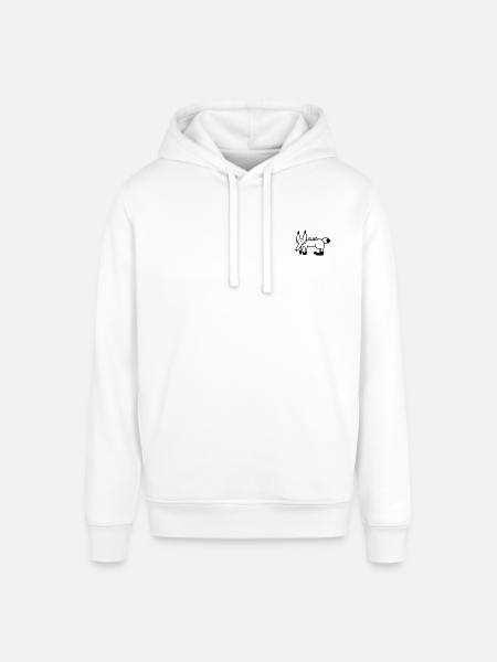 Anti-Zoo Fuks - Stanley/Stella SOUNDER Unisex Hoodie - white