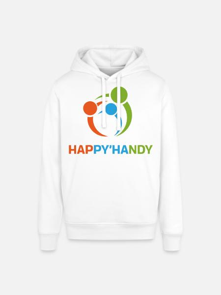 Bunter Kreis gegenseitiger Hilfe - Stanley/Stella Unisex Hoodie SOUNDER - Weiß